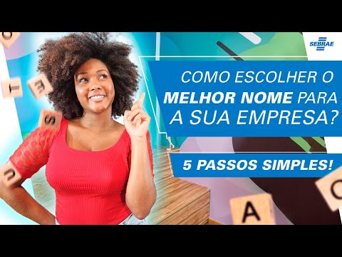 Como escolher um nome INCRÍVEL para a sua MARCA? 🤔 Siga 5 PASSOS para criar um NOME FORTE!