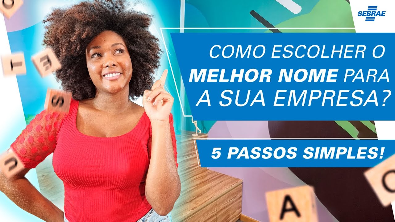 Como escolher um nome INCRÍVEL para a sua MARCA? 🤔 Siga 5 PASSOS para criar um NOME FORTE!