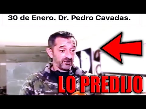 Impresionante Predicción ►► Doctor Pedro Cavadas