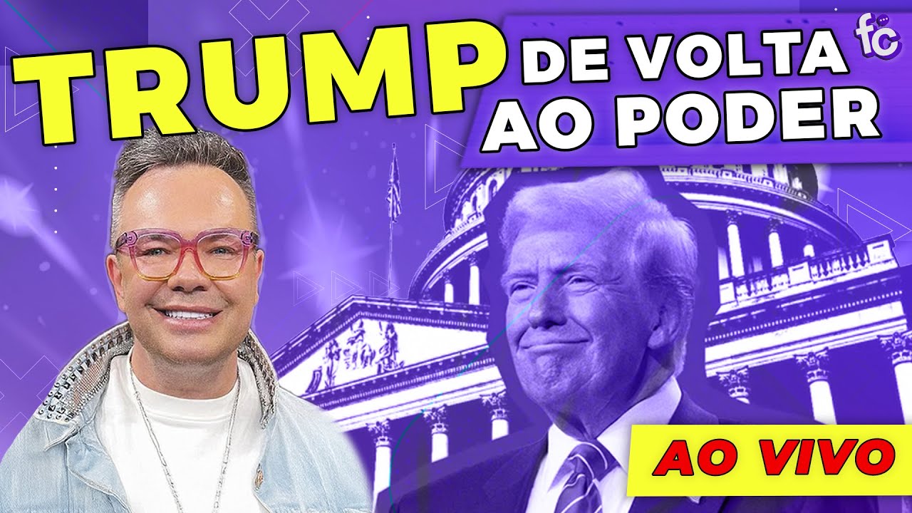 💣TRUMP ESTÁ DE VOLTA AO PODER I ENTREVISTA COM DIOGO DA LUZ (Comentarista Político) 🚨