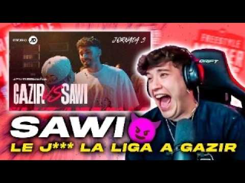 SAWI 😈 LE AMARGA LA JORNADA AL NIÑO !! SAWI ELEKIPO VS GAZIR #FMSESPAÑA JORNADA 3 KAPO 013 REACCIÓN