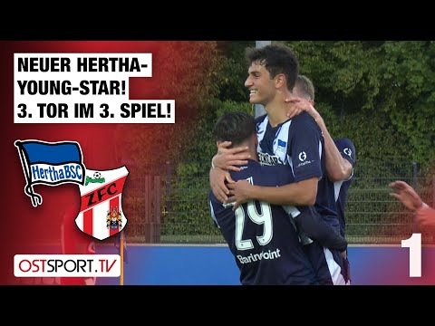 New Hertha Young star! 3rd goal in 3rd match: Hertha BSC II vs. ZFC Meuselwitz | Regionalliga Nor...
