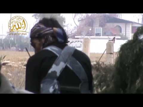 توجه مقاتلي كتيبة ذي النورين وإنتشارهم على جبهات معركة "الله أعلى وأجل" في الغوطة الشرقية في ريف دمشق