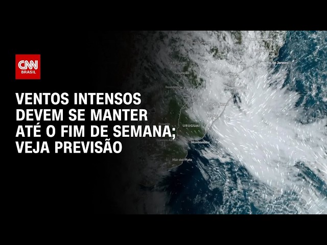 Previsão do tempo: Ciclone bomba deixa estados do Centro-Sul em alerta | CNN PRIME TIME