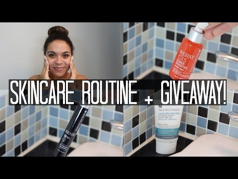 Oily Acne Prone Skincare Routine | samantha jane Video