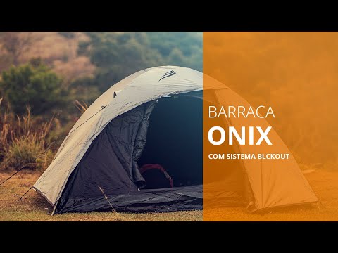 Como acampar em uma barraca que não passa luz?