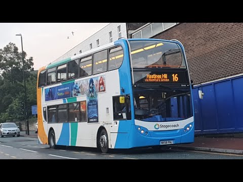 WITHDRAWN SECTION: Route 1 | NK58FNJ/19444 - Stagecoach North East: Dennis Trident 2/ADL Enviro 400