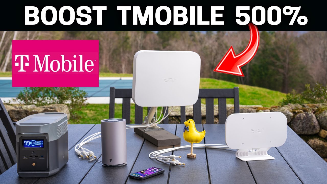 Get 5X Faster Internet from T-Mobile - Same Bill!  Waveform Antenna