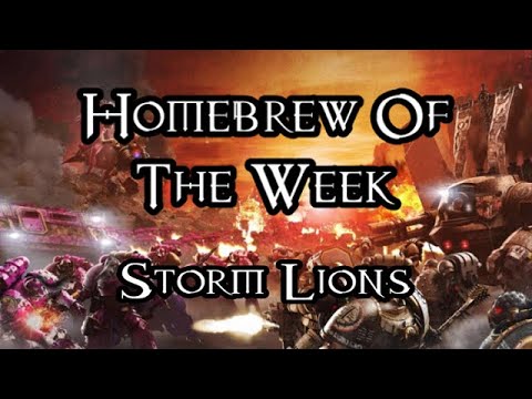 Homebrew Of The Week - Episode 195 - Storm Lions