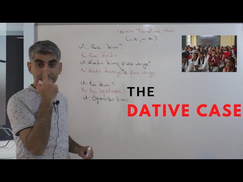 The Dative Case - turkish lessons 25 - turkish grammar-  learn turkish -  تعلم التركية بنفسك