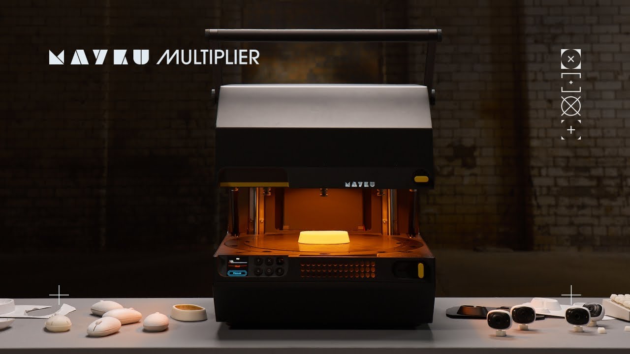 Quick and clean way to make custom molds and prototypes. Meet the Mayku Multiplier. - YouTube