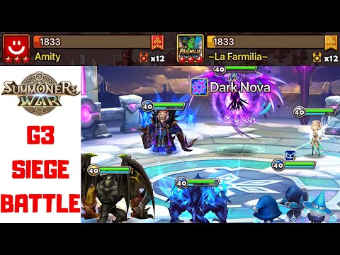 I got OBLITERATED by a JAARA.. - High G3 Siege - 鸟人帮 v Amity v La Farmilia