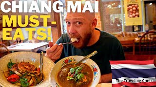 Trying The BEST FOOD SPOTS IN CHIANG MAI! 🇹🇭 Thailand Travel Vlog 2023