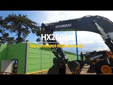 Hyundai HX260AL, экскаваторы