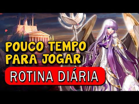 MEU DIA A DIA TUDO QUE EU FAÇO -SAINT SEIYA AWAKENING