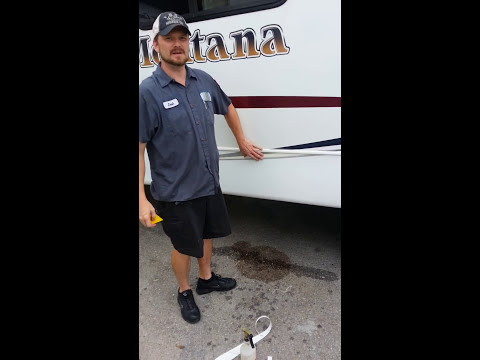 How to properly install  vinyl decals on your RV.