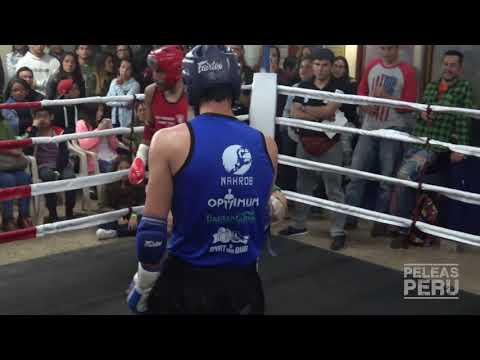 Rodrigo Diaz vs Andres Lama. Liga Peruana de Muay Thai semifinales