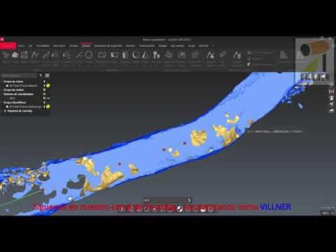 Tutorial: Software - Leica Cyclone 3DR | Perfiles Nube de Puntos túnel