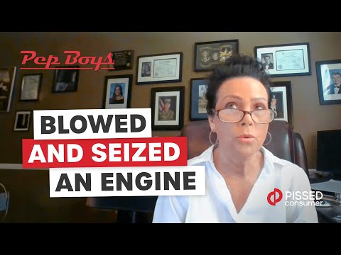 Blowed, seized Engine on behalf of Pep Boys