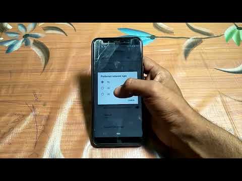 how to set network type mi A2 [ hindi ]