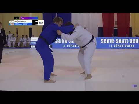 PRO LÉGUA  ES BLANC MESNIL JUDO  - NICE JUDO OLYMPIC. + 95kg. Yanis Alouane- Andreev Guerman