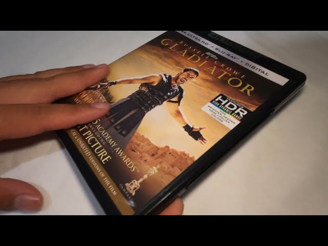 Vídeo relacionado con Gladiator (4K Ultra-HD + BD + BD Extras) [Blu-ray]