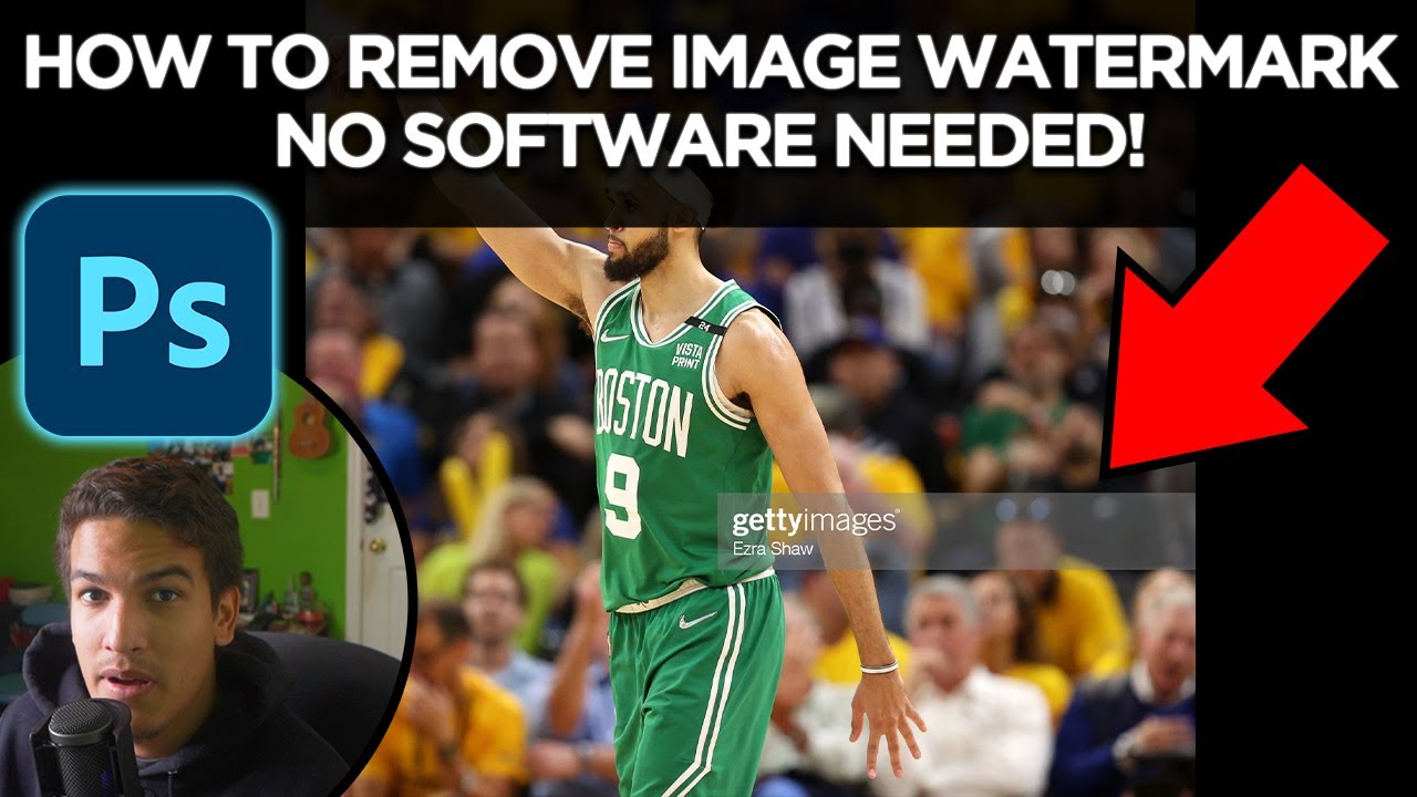 How to remove image watermark easily | No software needed | High quality