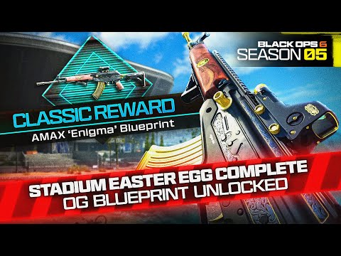 Unlock CLASSIC 'Enigma' Blueprint FAST & EASY... (Stadium Keycard Locations) - Black Ops 6 Season 5