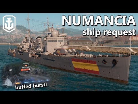 They Removed The 25% Dispersion Penalty On The Burst! - Numancia Ship Request