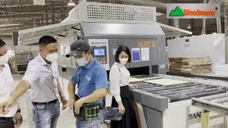 Các LÃNH ĐẠO ngành gỗ đi Test công nghệ chà nhám PHUN CÁT mới