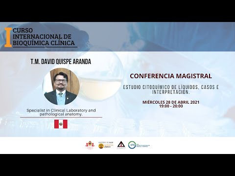 T. M. DAVID QUISPE ARANDA - CURSO BIOQUÍMICA CLÍNICA