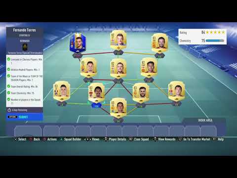 END OF AN ERA FERNANDO TORRES SBC! FIFA 19 ULTIMATE TEAM!