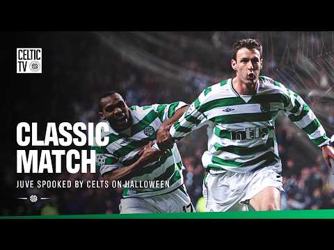 Classic Celtic Matches | Celtic 4-3 Juventus | Juve spooked by Celts on Halloween! | 2001 UCL