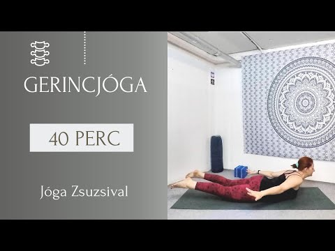 40 perc GERINCJÓGA - gyengéd tartásjavítás