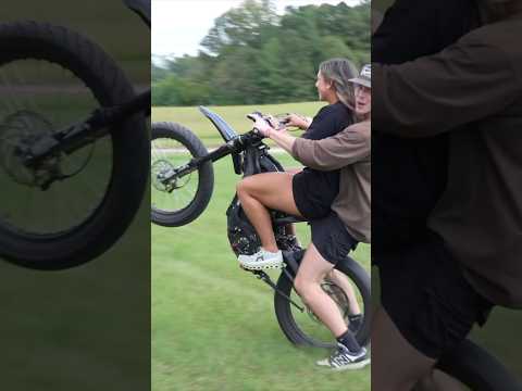 Passenger work on surron🔥 #fypシ #viral #bike #bikelife