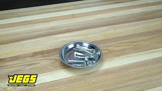 Round Magnetic Parts Tray [5 1/2 in. Round] - video thumbnail 3