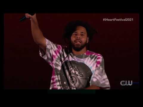 J. Cole full performance at iHeartRadio Festival 2021