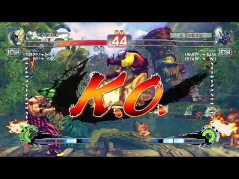 Ultra Street Fighter IV battle: Sagat vs Seth