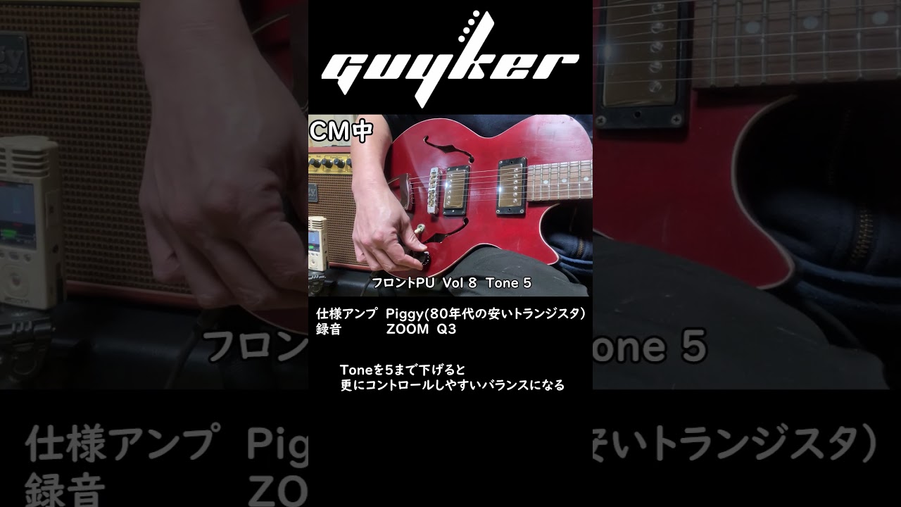 Guykerのアルニコ２ハムバッカー使用感レポ　Soundcheck Guyker LPA2 Pick Up