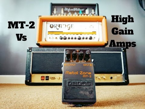 Metalzone Vs High Gain Amp - Can You Tell Which Is Which?