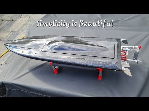 RC Boat - Fast Electric - Oxidean Marine Dominator Carbon Self-righting - Unveiling
