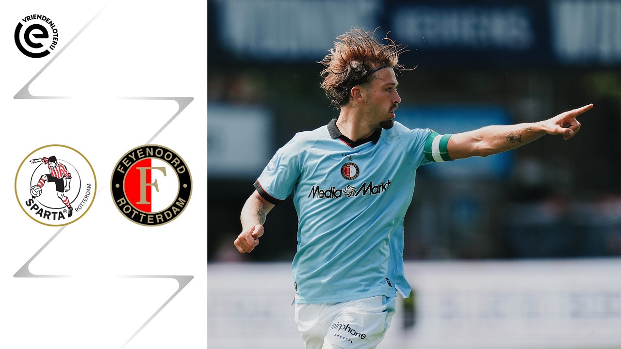 Highlights Sparta Rotterdam - Feyenoord | Eredivisie 2026-2027
