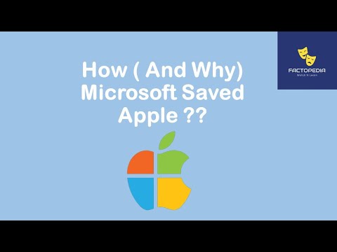 How Microsoft saved Apple and why did they do so? | Factopedia