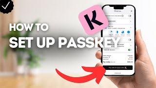 How to set up passkey on Klarna