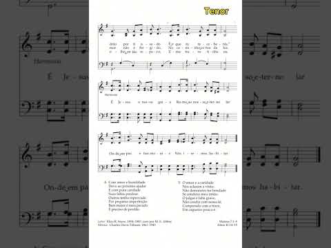 A Verdade É Nosso Guia | Tenor 🎹