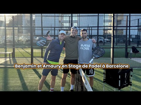 🎾 Benjamin et Amaury en Stage de Padel à Barcelone 🎾