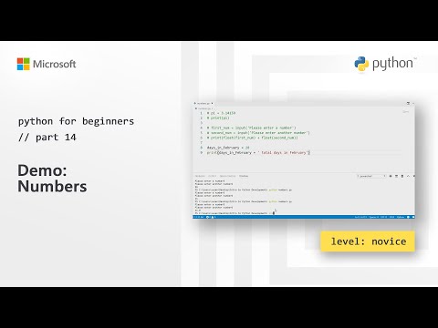 Demo Numbers | Python for Beginners 14 of 44