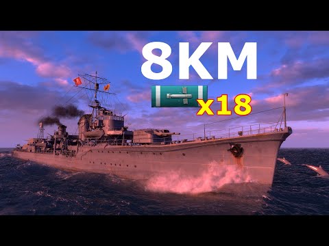 Yūgumo: 8km Torpedoes – Deadly Strike from Afar!