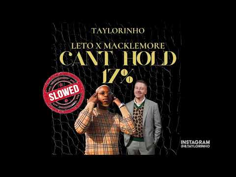 [SLOWED] CAN'T HOLD 17%   LETO X MACKLEMORE & RYAN LEWIS