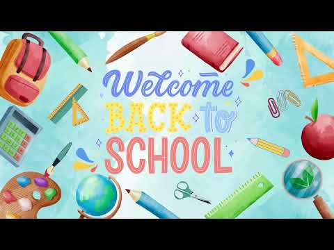 Welcome Back to School 🍎 First Day Open House Meet and Greet Prep Classroom Ambience 2 Hours 
